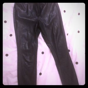 Topshop leather pants
